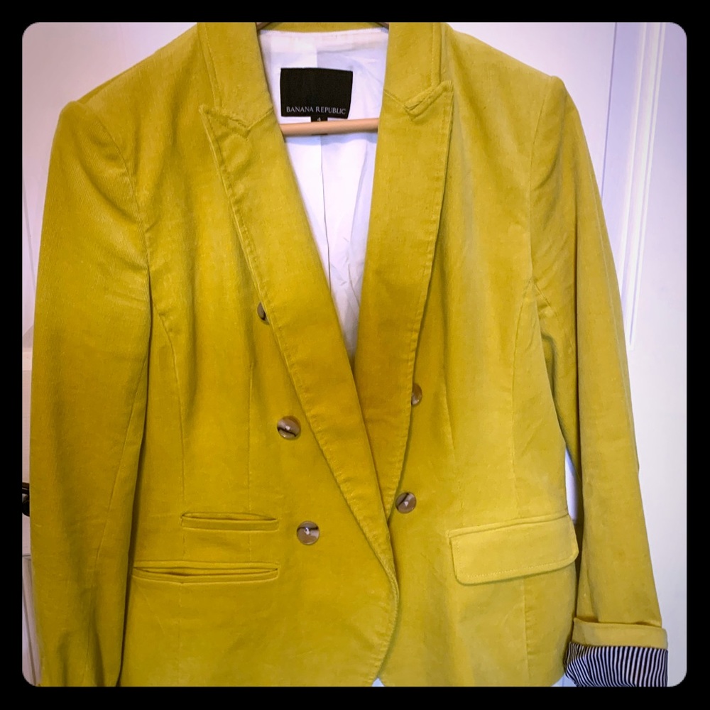 Banana Republic women’s corduroy blazer
